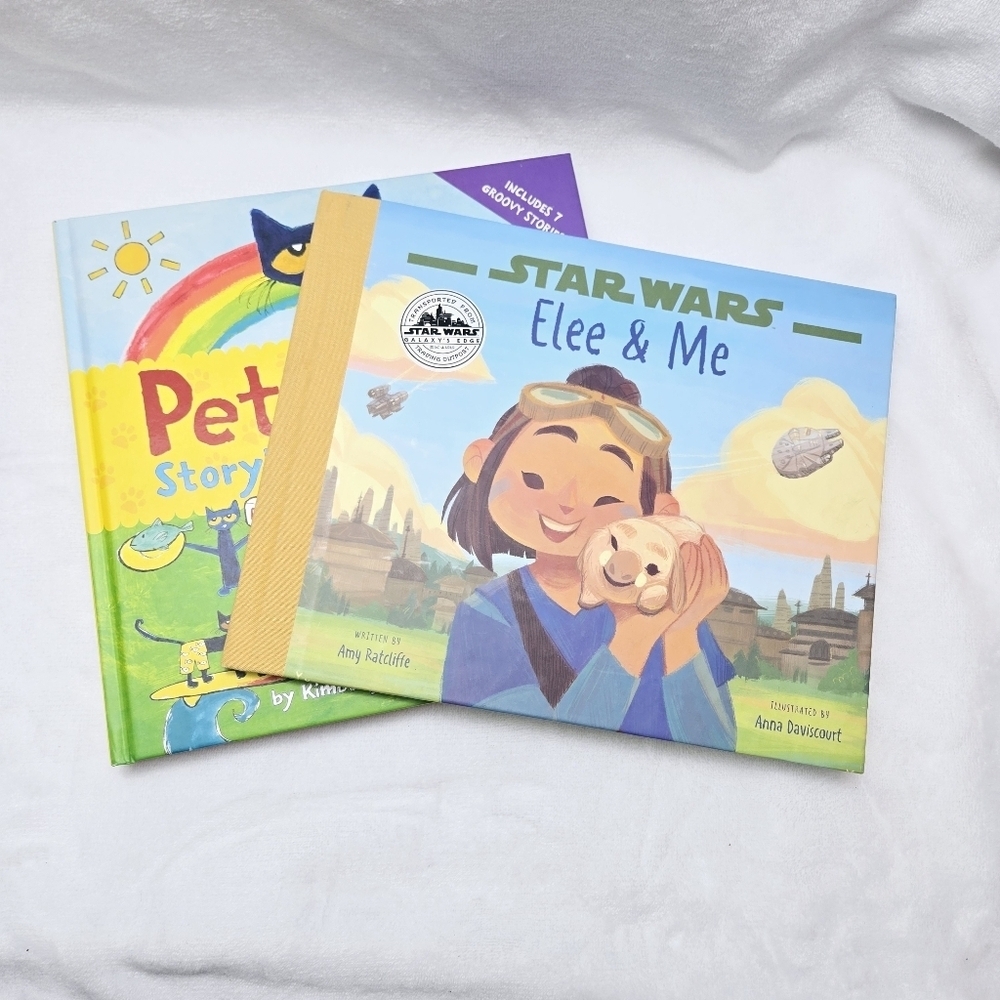 Bundle Of 2 Books Pete The Cat Collection And Star Wars